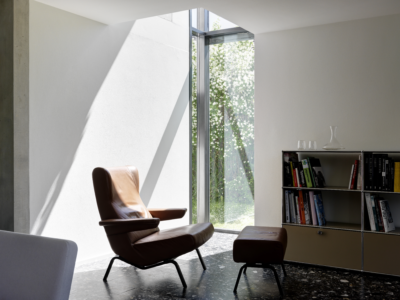A04 moebel innenarchitektur usm sessel lounge lichteinfall terrazzo basel umbau